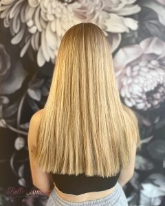 long blond cut