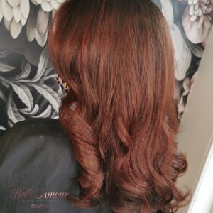 red hair dye