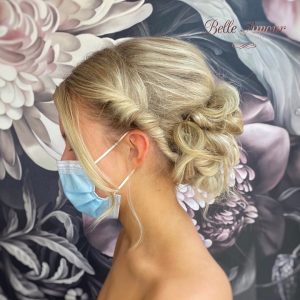 bridal up do