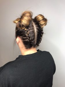 quirky updo