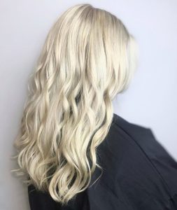 platinum waves and curls