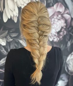 Braided updo