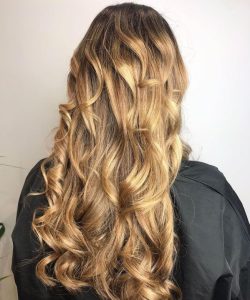 blonde waves