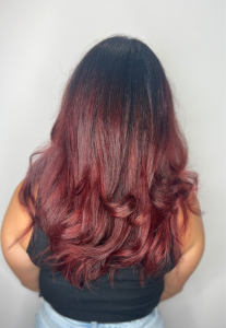 Coloured hair inspo surrey